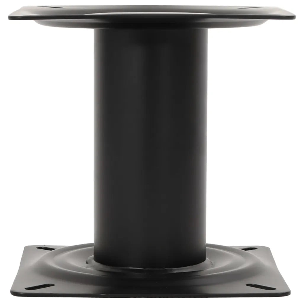 Supporto per Sedile da Barca Nero 18 cm in Acciaio 4012135