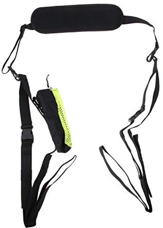 Draagriem Verstelbaar per SUP, Kano, Surfplank e Longboard - Materiali in Nylon Durevole con Tasca per Remo e Pedello