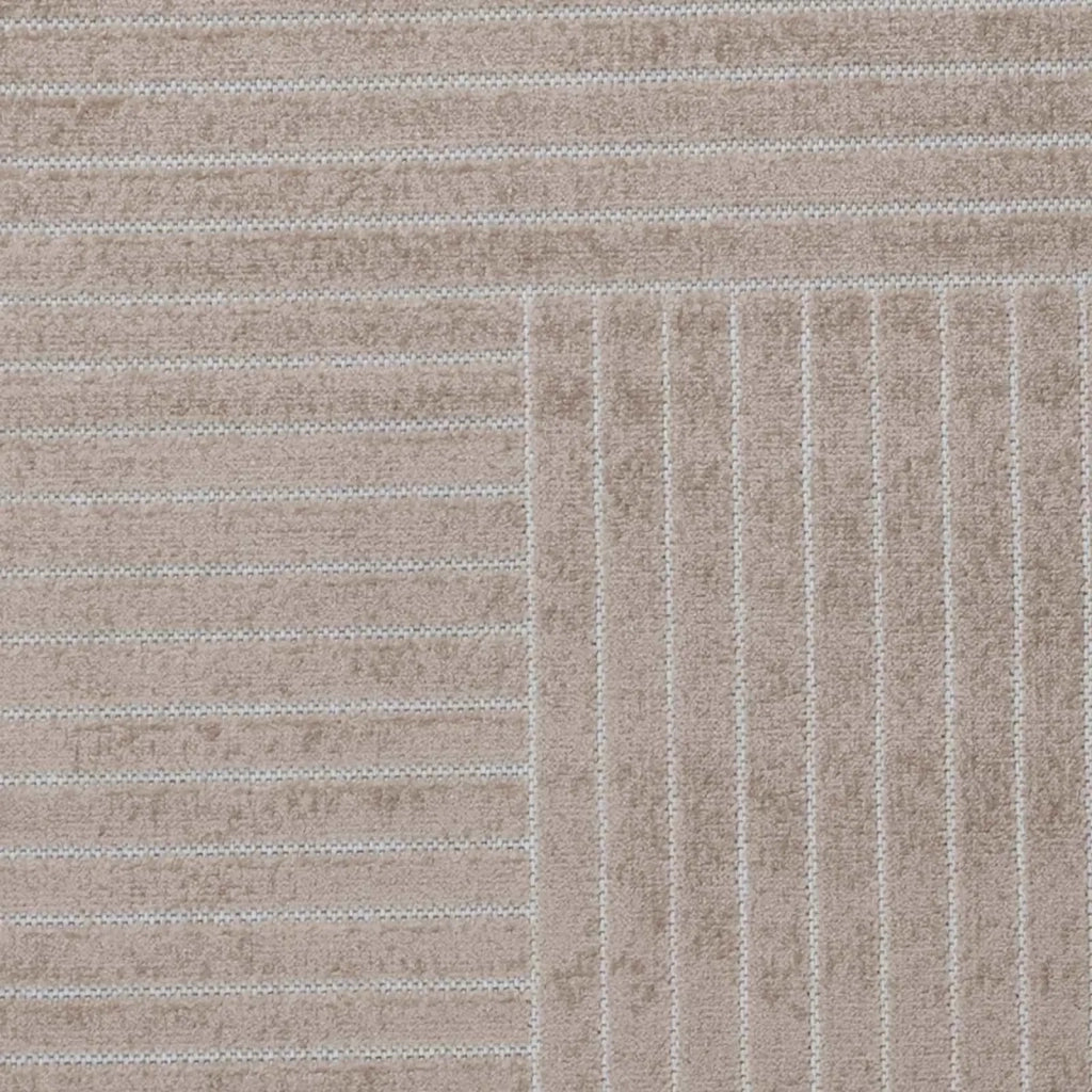 Tappeti per area Rotondo PALMERAS Beige Ø 120 CM Poliestere 42022593