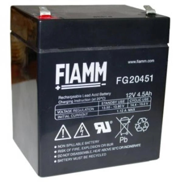 BATTERIA FIAMM FG20451 12V 4,5Ah