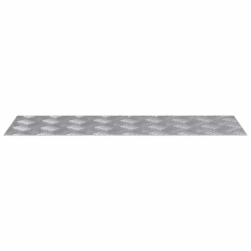 Gradini per Scale 2 pcs Argento 75 x 25 cm Alluminio 4104277