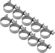 Ferrule in acciaio inossidabile 10 pezzi