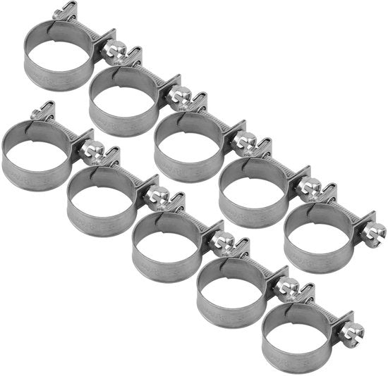 Ferrule in acciaio inossidabile 10 pezzi