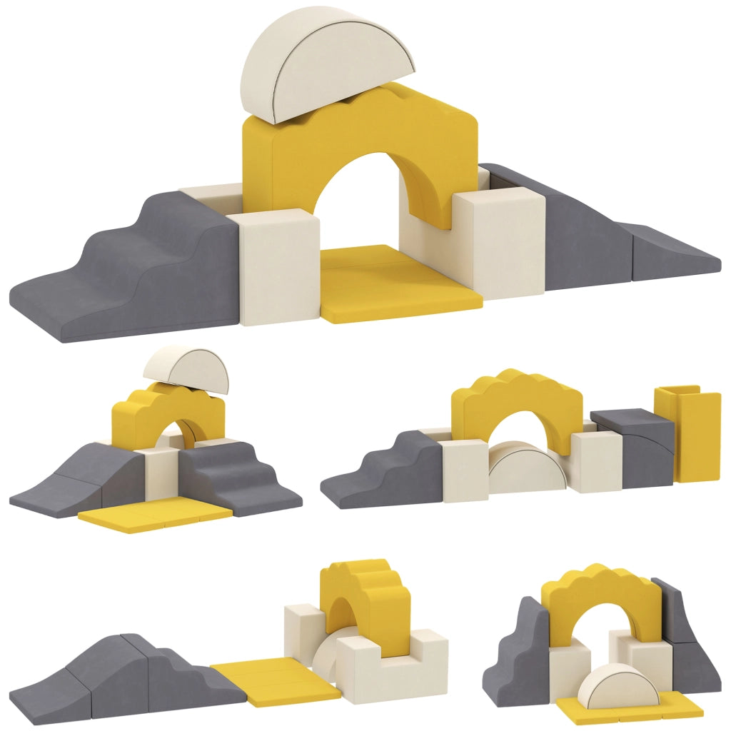 Blocchi di psicomotricit¨¤ per bambini ¨C Minimal ¨C giallo