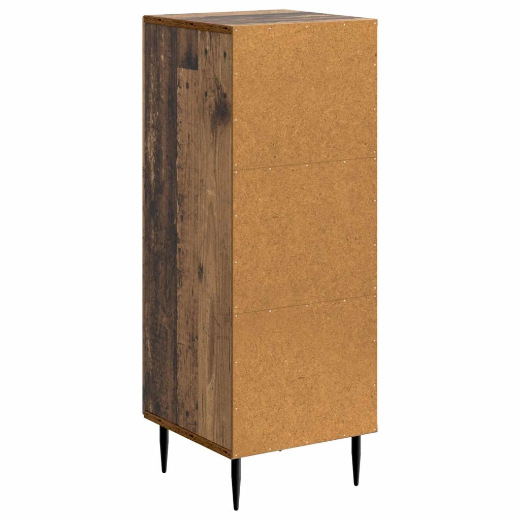 Credenza | Madia | Buffet da pranzo | Armadio da pranzo Legno antico 33 x 34,5 x 89,5 cm Legno ingegnerizzato