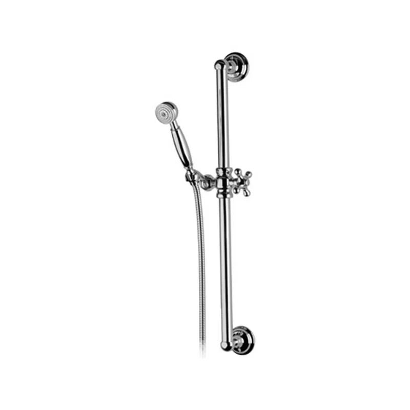 Saliscendi serie Liberty interamente cromato con flessibile