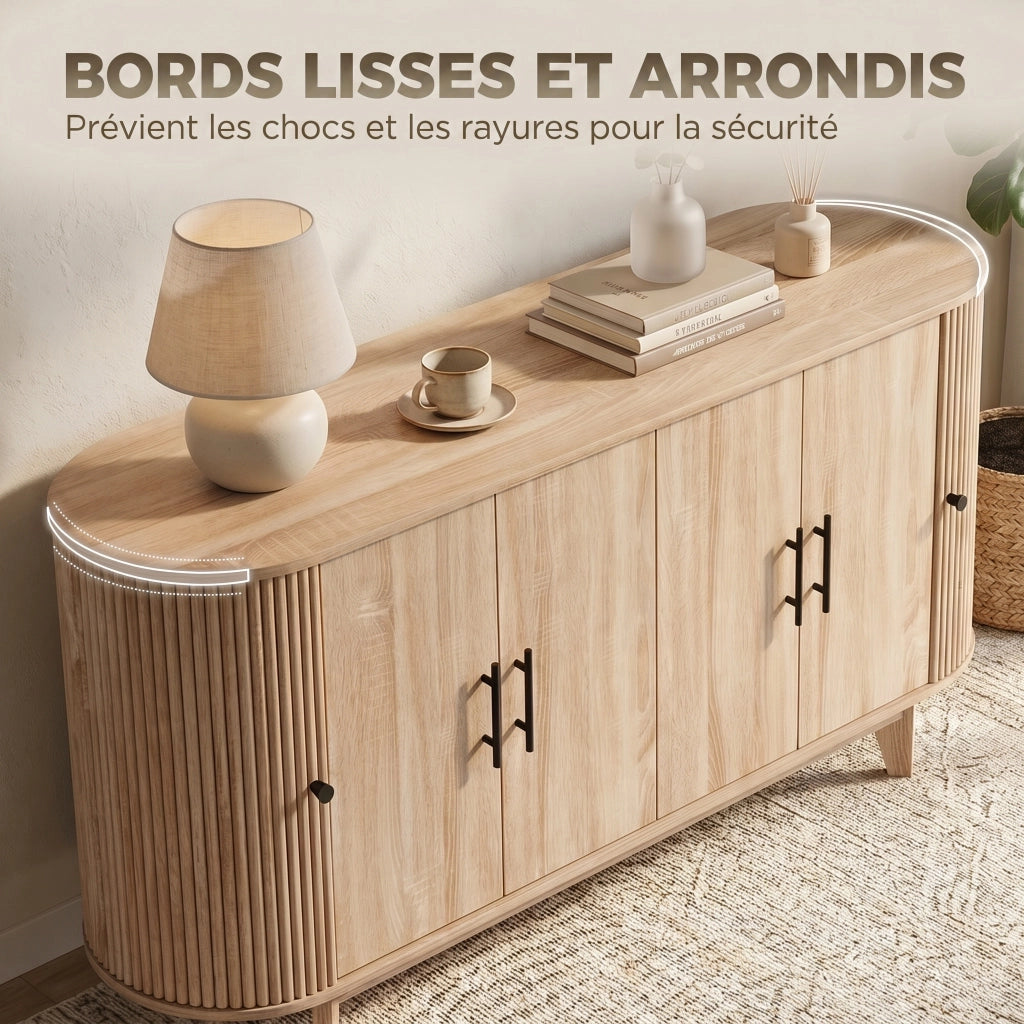 Credenza ¨C Minimal ¨C Rovere 147x40x76