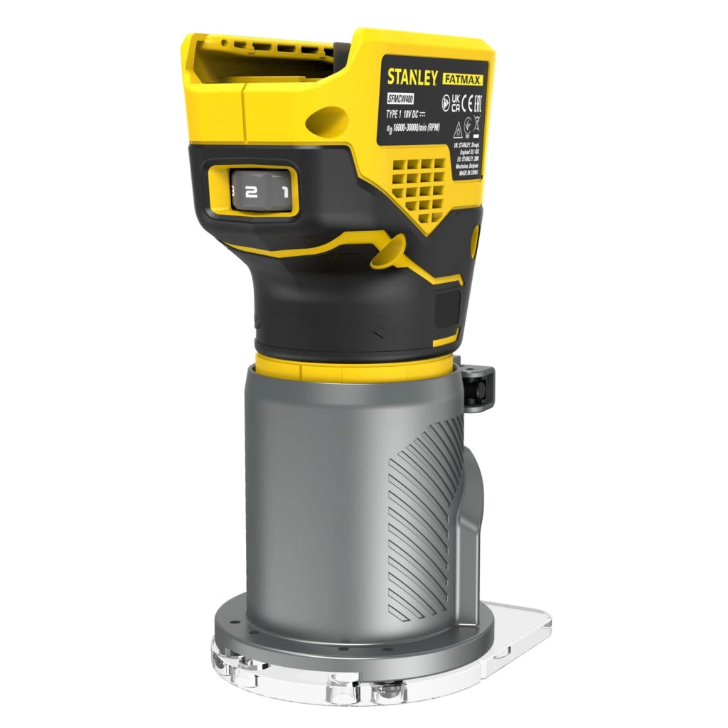 fresatrice cordless STANLEY FATMAX® V20 SFMCW400B‑XJ 18 V (solo corpo macchina)
