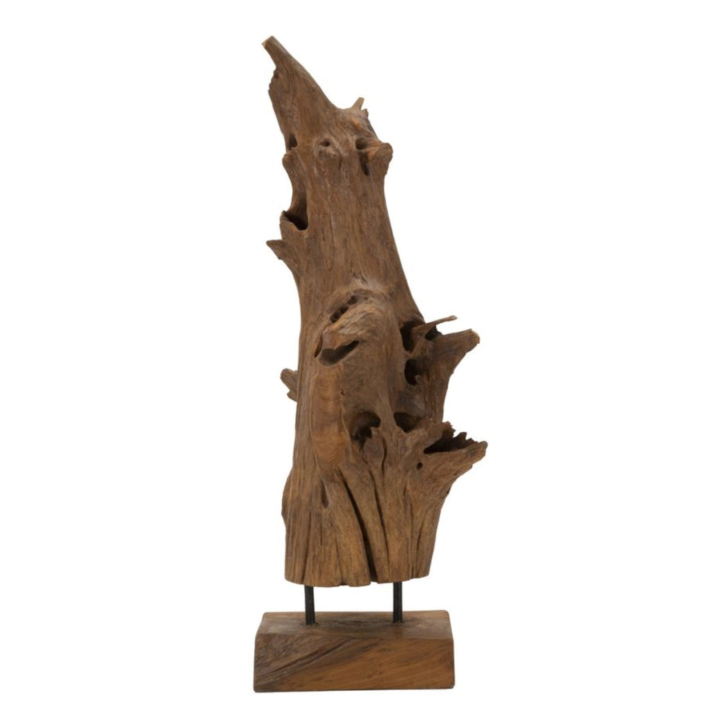 Scultura Radice 2, Marrone, Legno, 23x27x64 cm
