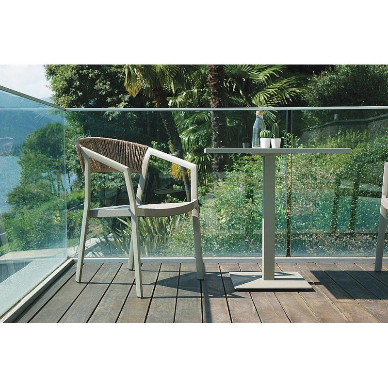 Piano In Alluminio 80X80 Bianco Moia
