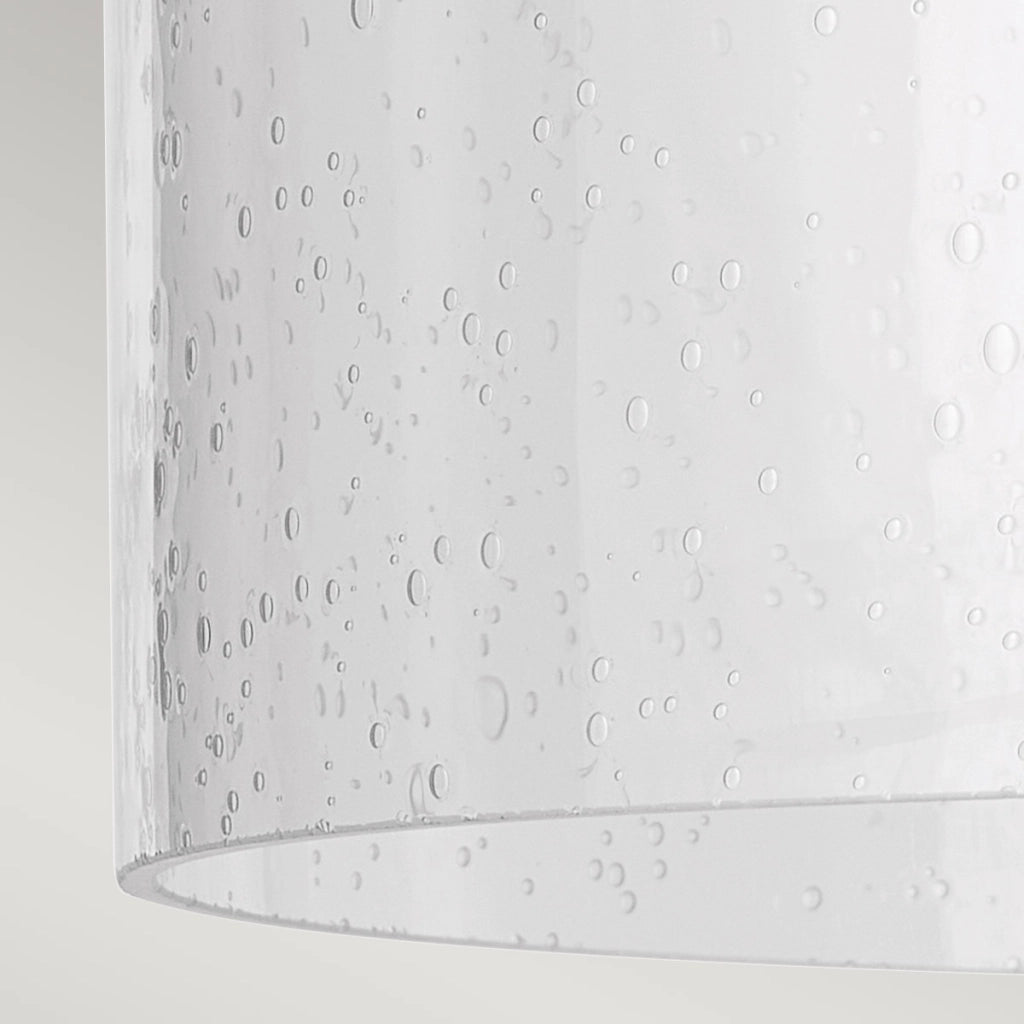 Plafoniera minimal ottone vetro bolle E27 Winslow Kichler