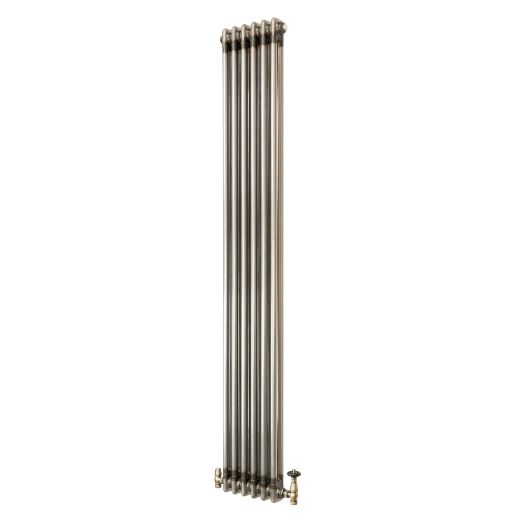 Radiatore 2 Colonne Verticale Metallo Grezzo 1800 x 290 mm TRV
