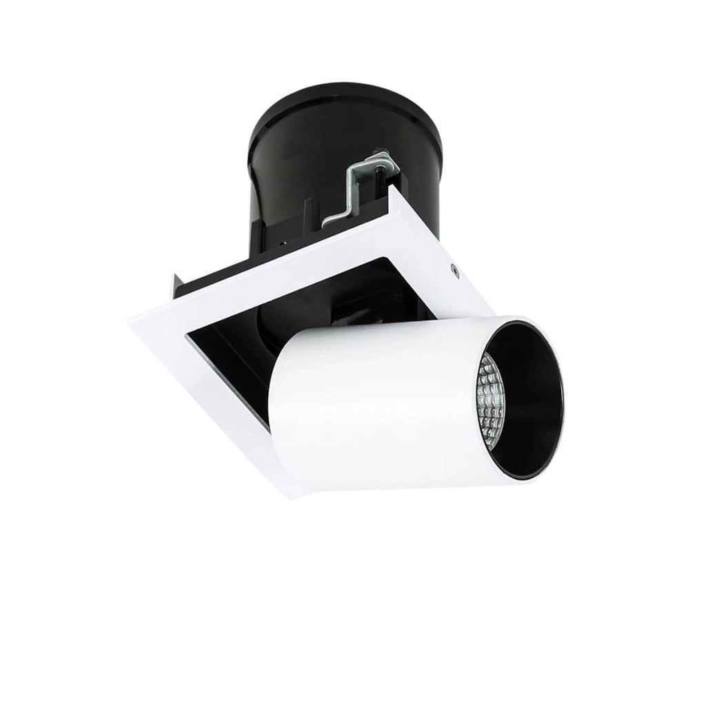 Faretto incasso Italux Mercanta 12W 4000K bianco orientabile