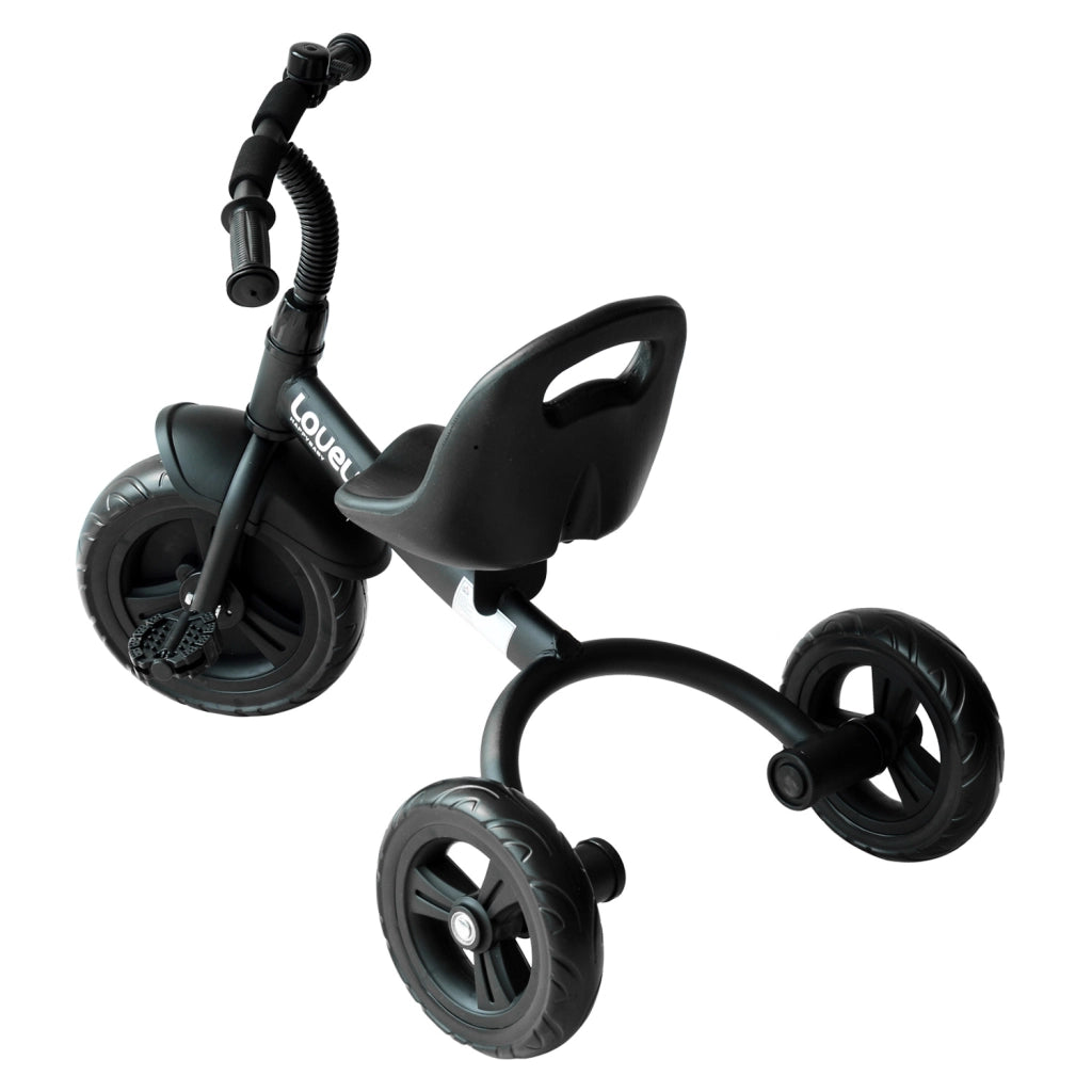 Triciclo Bambini con Campanello e Parafango ¨C Minimal ¨C Nero 79x50.5x58cm