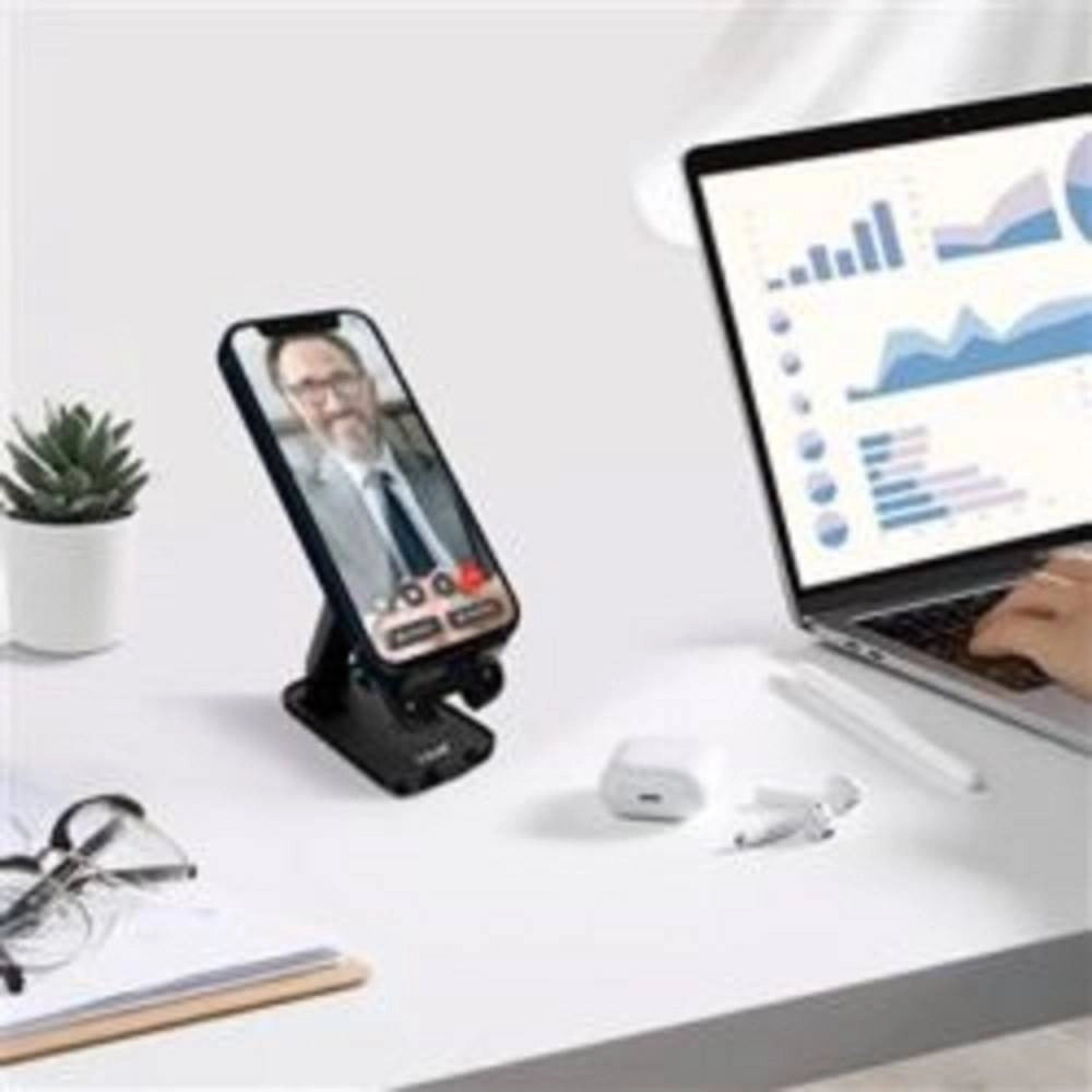 Trade Shop - Supporto Da Scrivania Per Smartphone Tablet Con Regolabile Pieghevole Hd3572 -