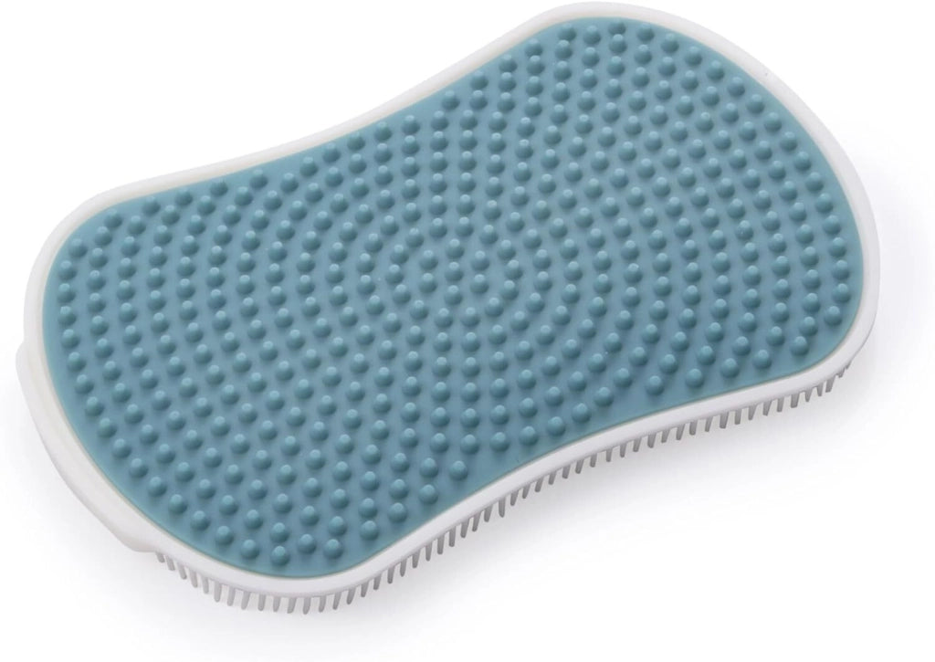 Tescoma 900744 Clean Kit Flex Spugna in Silicone Lavapiatti Doppia Superficie colore Bianco Blu