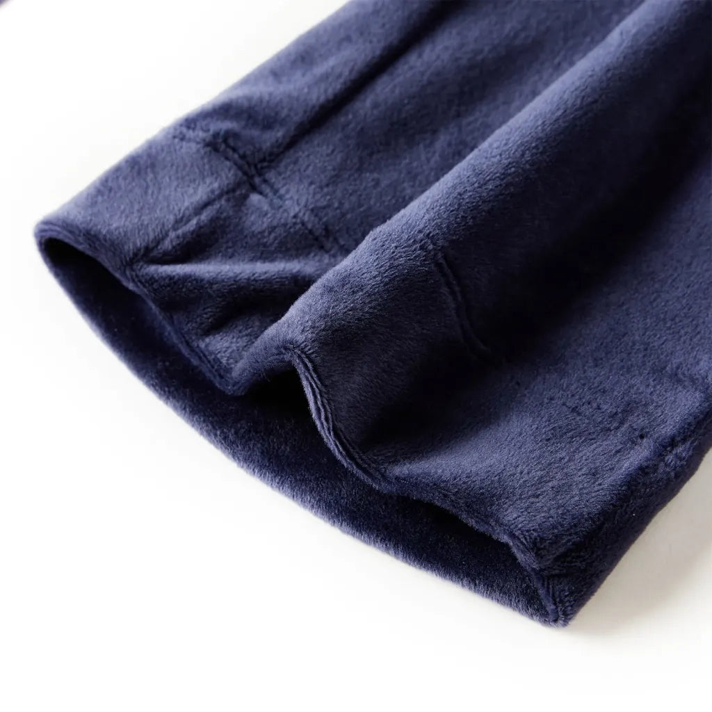 Pantaloni da Bambino in Velluto Blu Scuro 92 14399