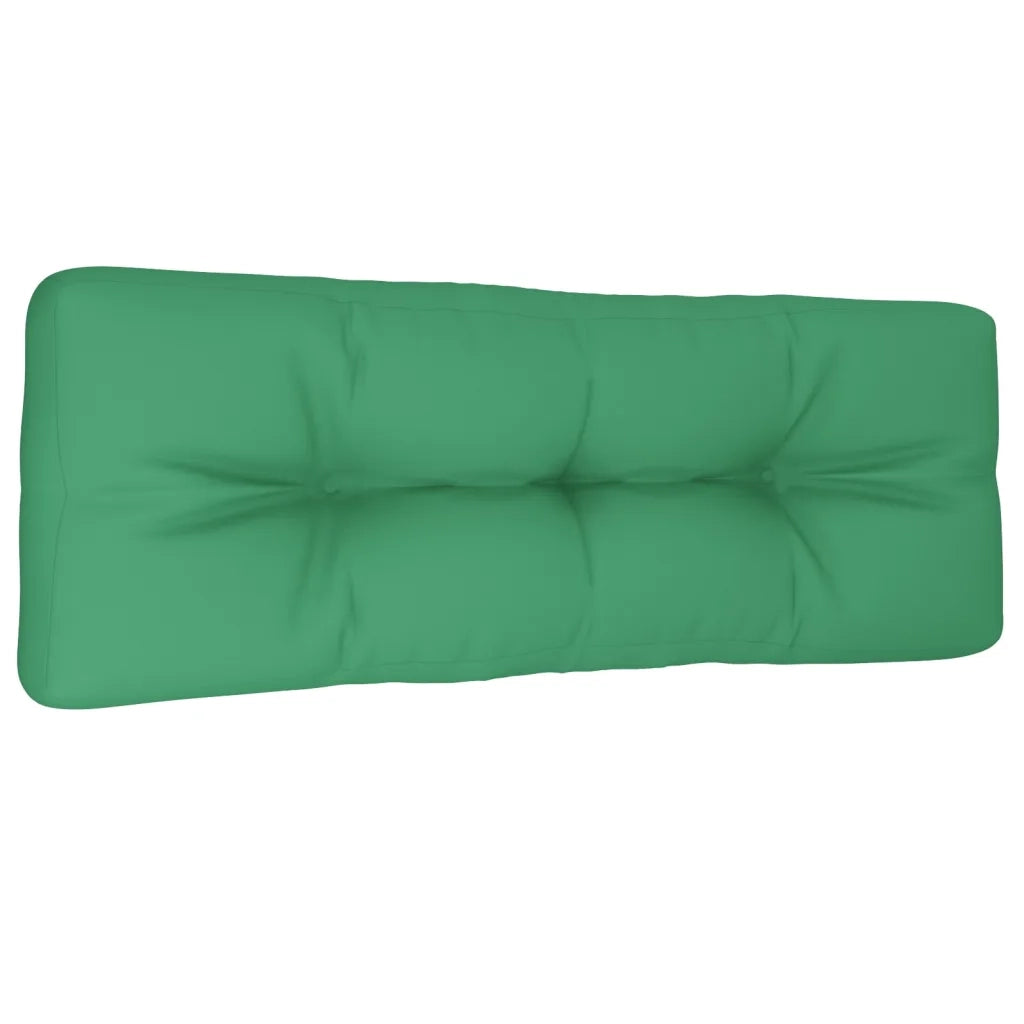 Cuscino per Pallet Verde 120x40x12 cm in Tessuto 360628