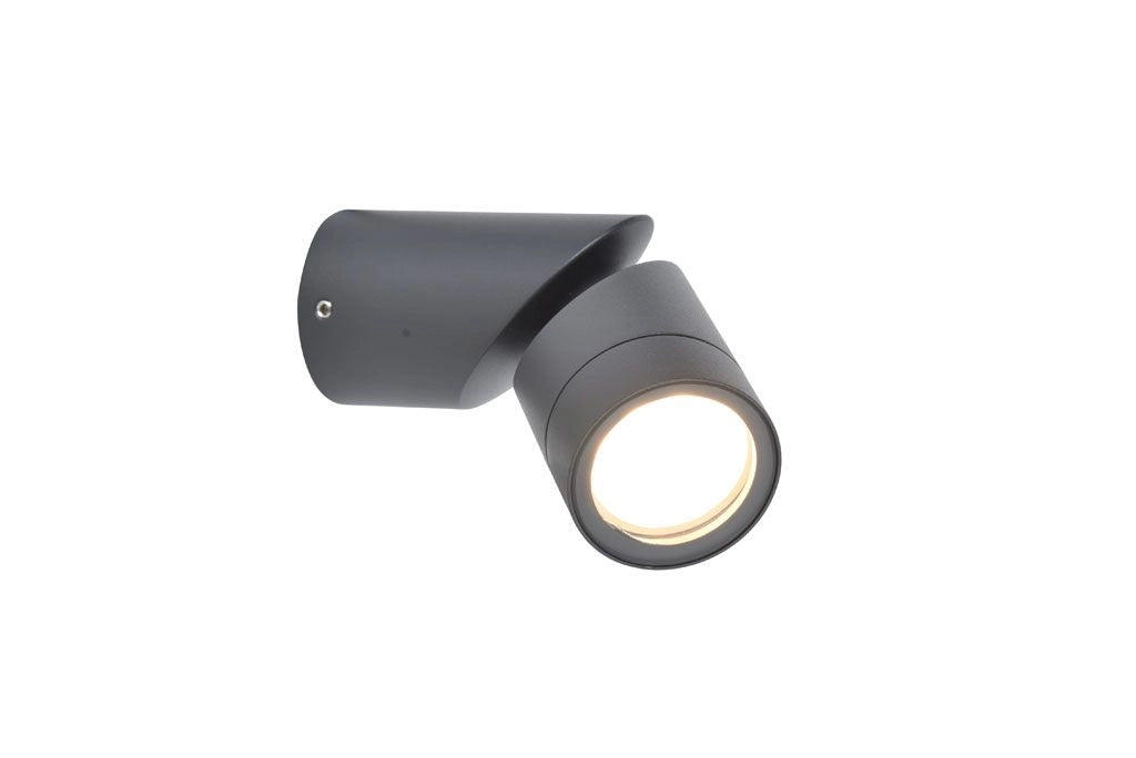 Applique esterna orientabile GU10 IP54 Lutec TUBON
