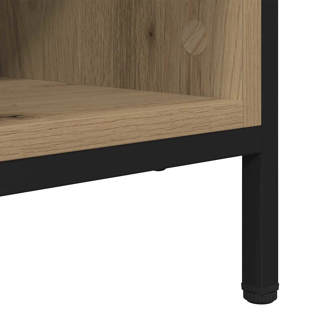Scarpiera | Mobile per scarpe Rovere artigianale 131 x 35 x 50 cm