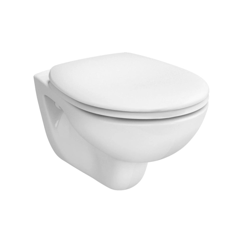 VASO WC NORMUS IN CERAMICA BIANCA A PARETE SOSPES.