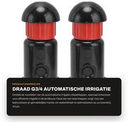 Uscita automatica per irrigazione - Fitting G3/4 - Plastica - 2 pezzi - Pressione di lavoro 16 Mpa - Valvola di uscita per irrigazione