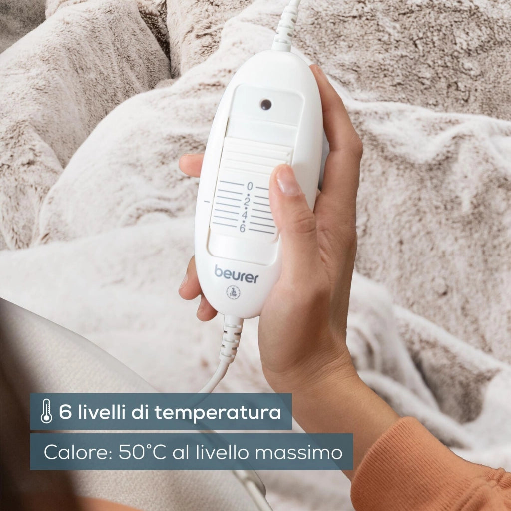 Beurer HD 75 Cosy Termocoperta con Dispositivo di Termoregolazione Elettronico Nordic