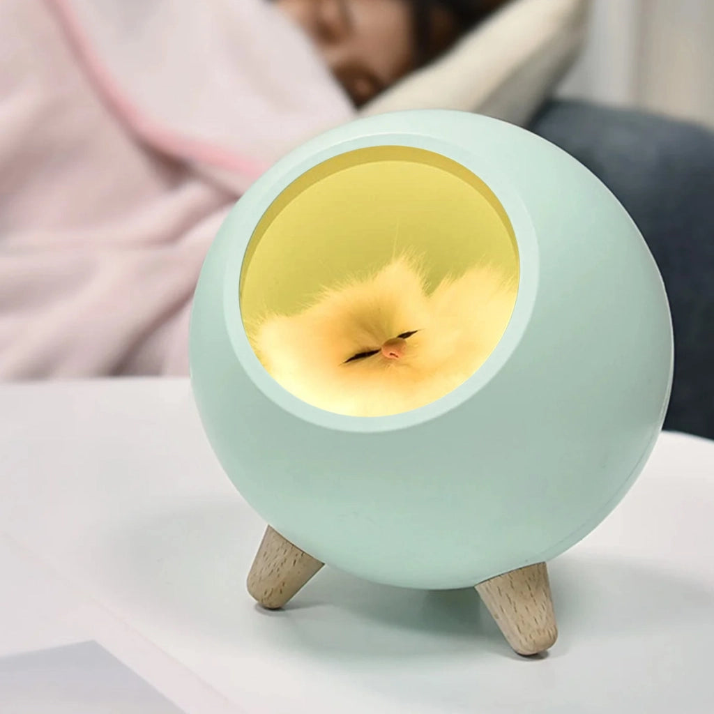 Luce notturna per bambini modello Sleepy Cat Blu TechKidz