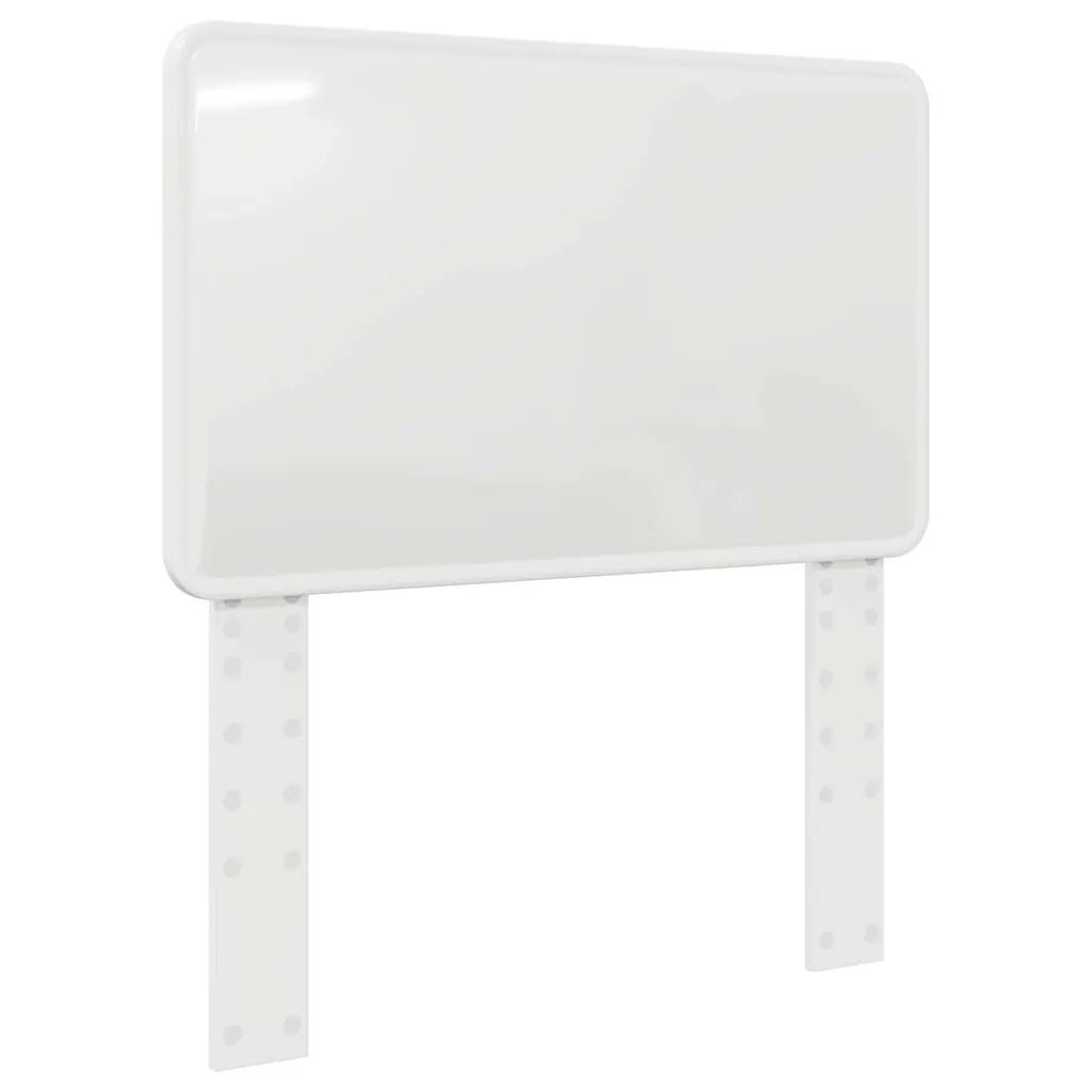 Testiera-Testata-Testiera Decorativa Bianco Lucido 100 cm Legno multistrato 749893