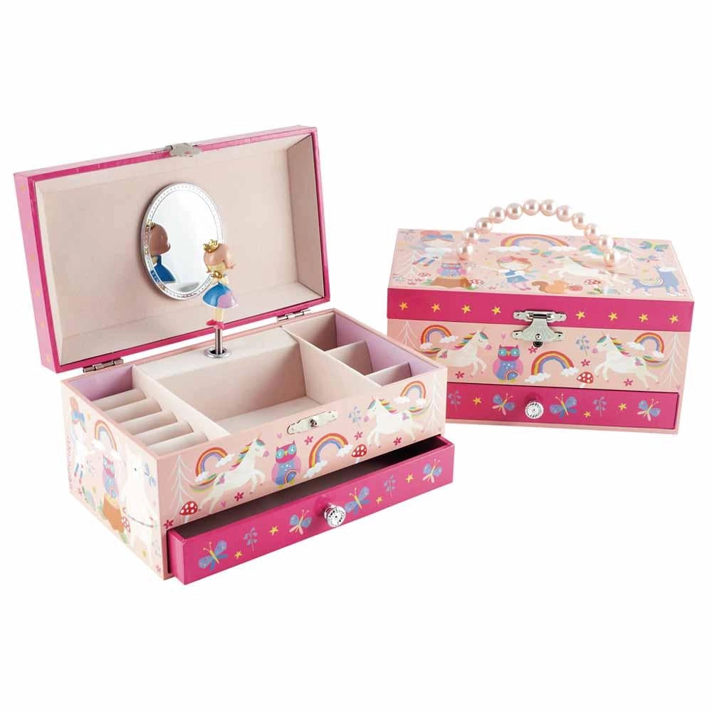 Floss & Rock - Jewellery Box - Rainbow Woodland