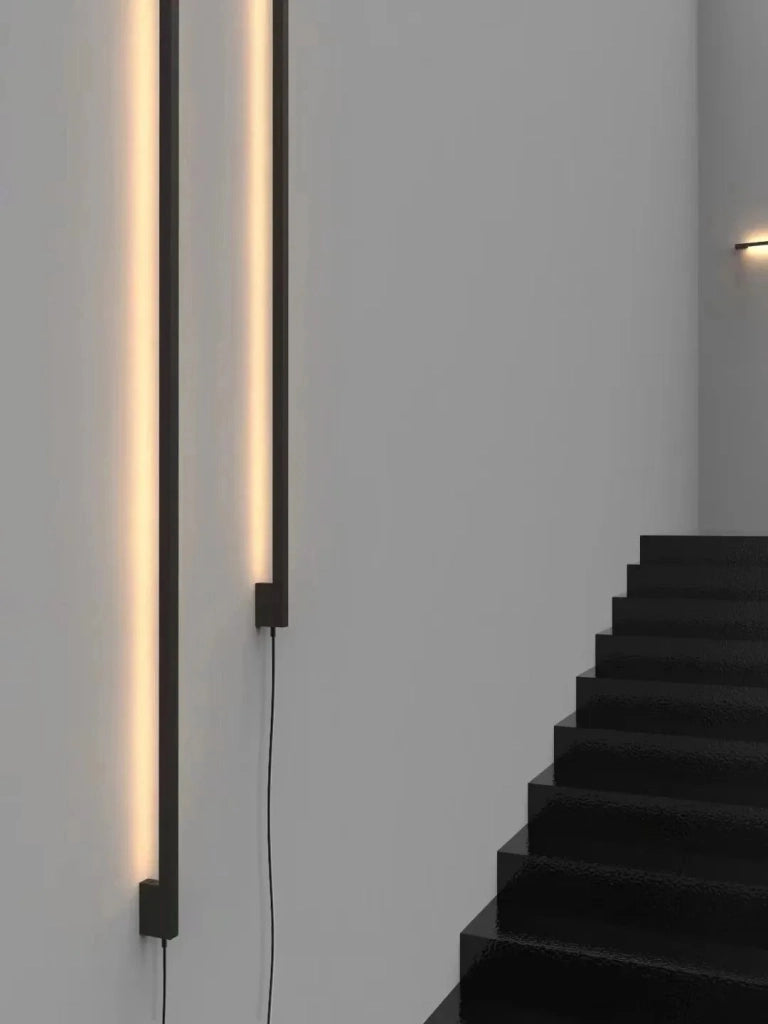 Applique Da Parete Led Lhj065-w 120cm Black