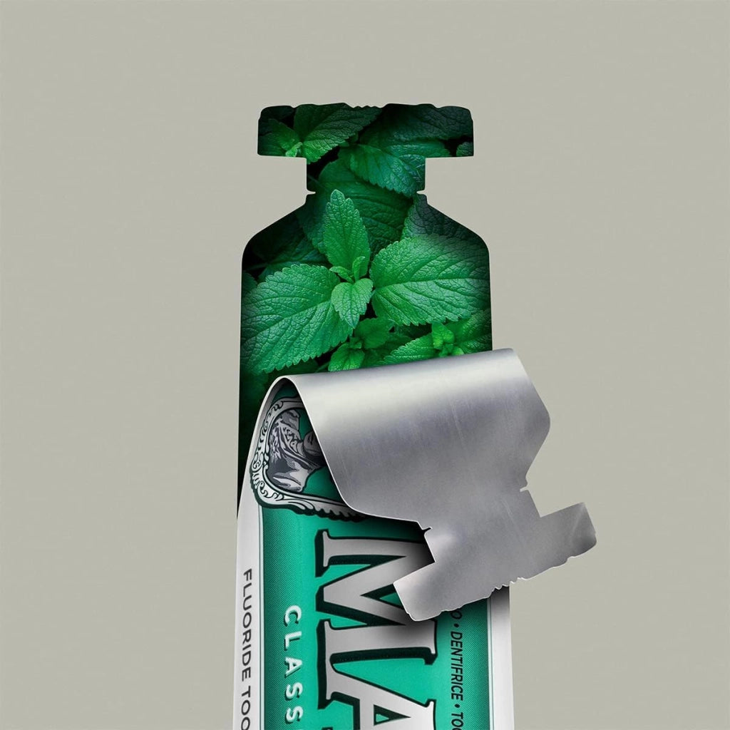 Marvis dentifricio cura delle gengive classic strong mint da 85 ml pezzi 3