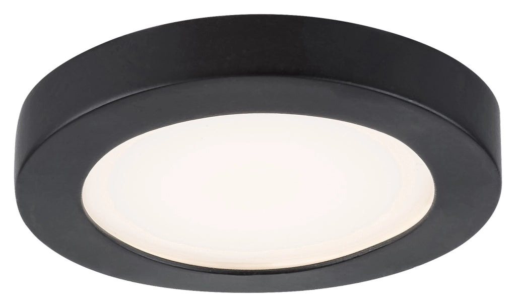 Plafoniera LED incasso Rabalux Coco 8,5cm 3W nera rotonda