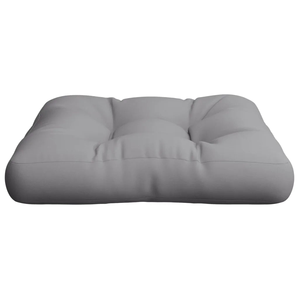 Cuscino per Pallet Grigio 50x50x12 cm in Tessuto 360426