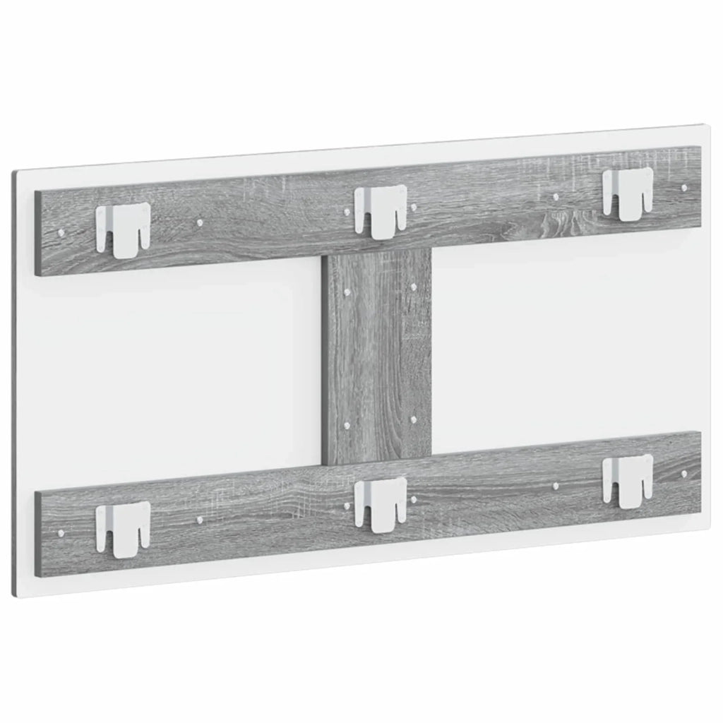 Testiera da Muro ARNHEM Sonoma grigio Legno ingegnerizzato 896761