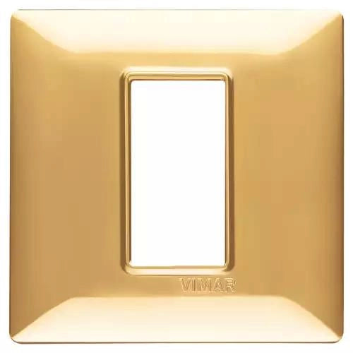 VIMAR PLANA - PLACCA 1M ORO LUCIDO
