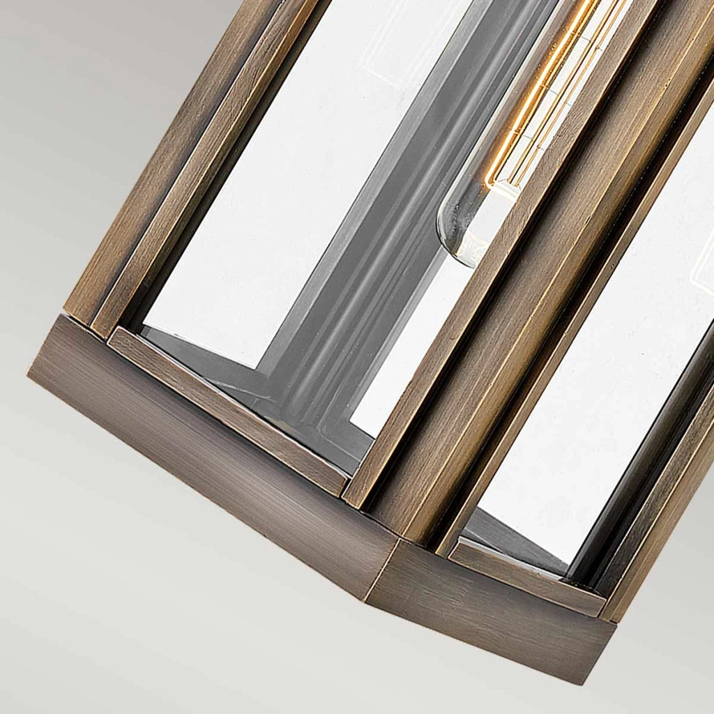 Applique esterna Sag Harbor bronzo ossidato E27 60W Hinkley