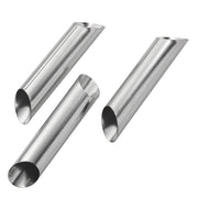 Trade Shop - Forme Per Cannoli In Acciaio Set 3 Pezzi Formine Stampi Stampo Dolci Cannolo -
