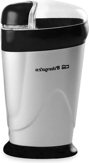 Molinello per caffè con lama in acciaio inossidabile e interruttore di sicurezza - coperchio trasparente - 150 W - nero