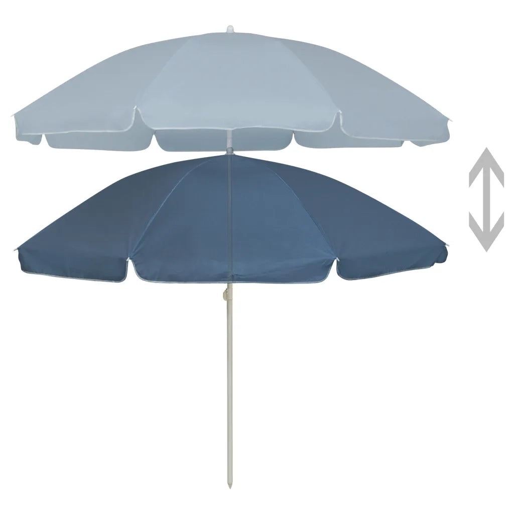 Ombrellone da Spiaggia Blu 240 cm 314704