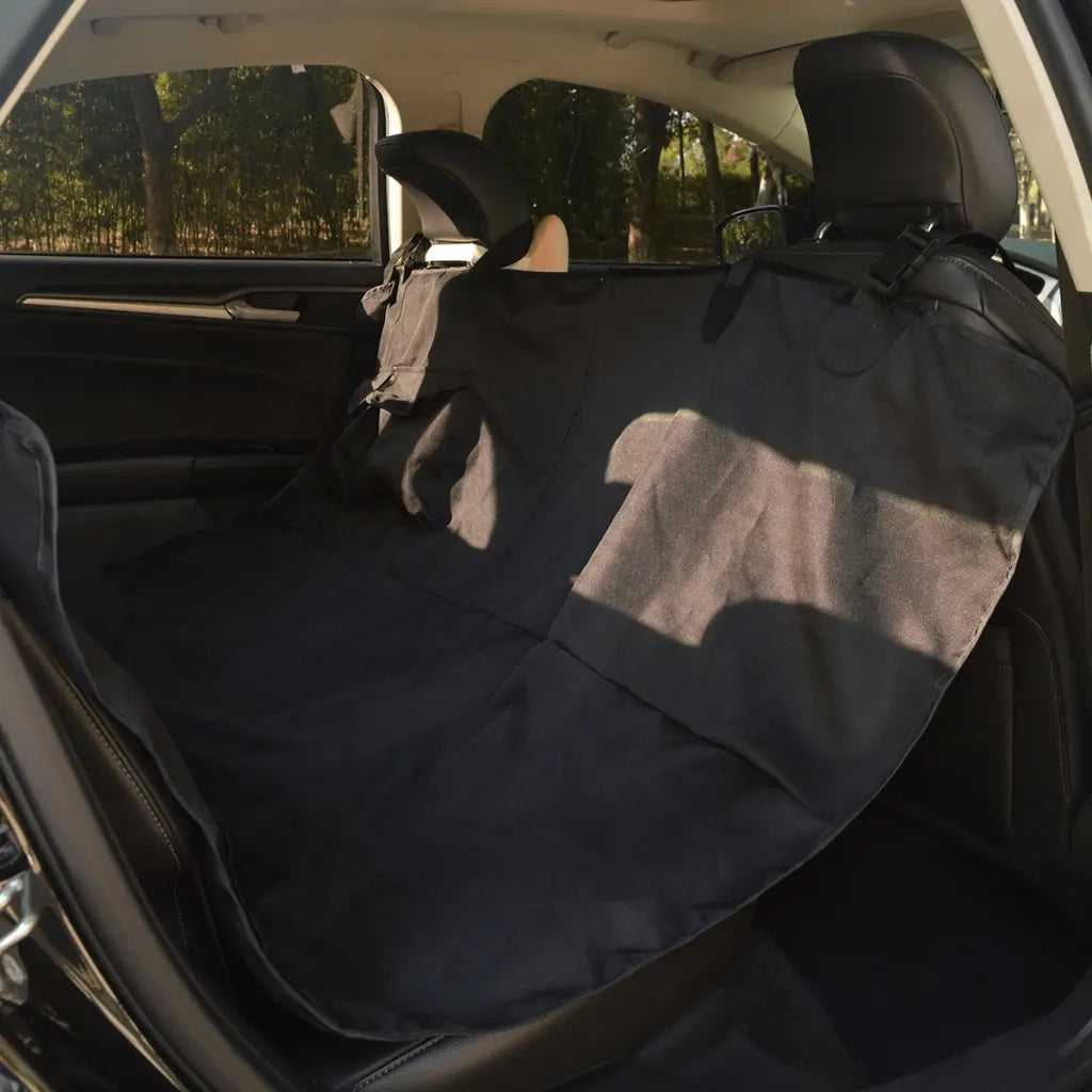 Coperta per Cani per Sedile Posteriore Auto 148x142 cm nero CFW5005451
