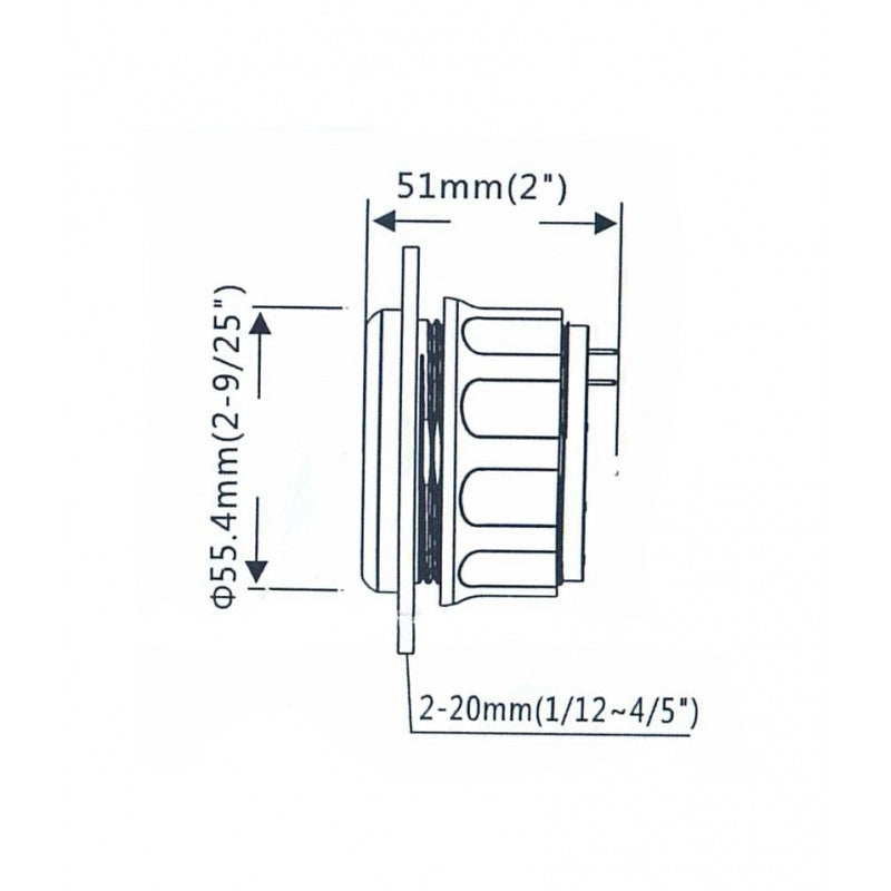 INDICATORE DI LIVELLO 240-33 Ohm 240-33 OHM - 12/24V