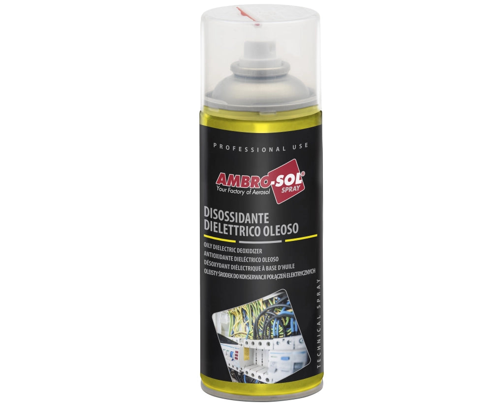 DISOSSIDANTE OLEOSO PER CONTATTI ELETTRICI 400 ml - AMBROSOL