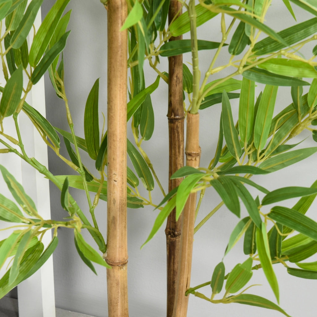Pianta artificiale di bamb¨´ con vaso ¨C zephmum ¨C altezza 120 cm