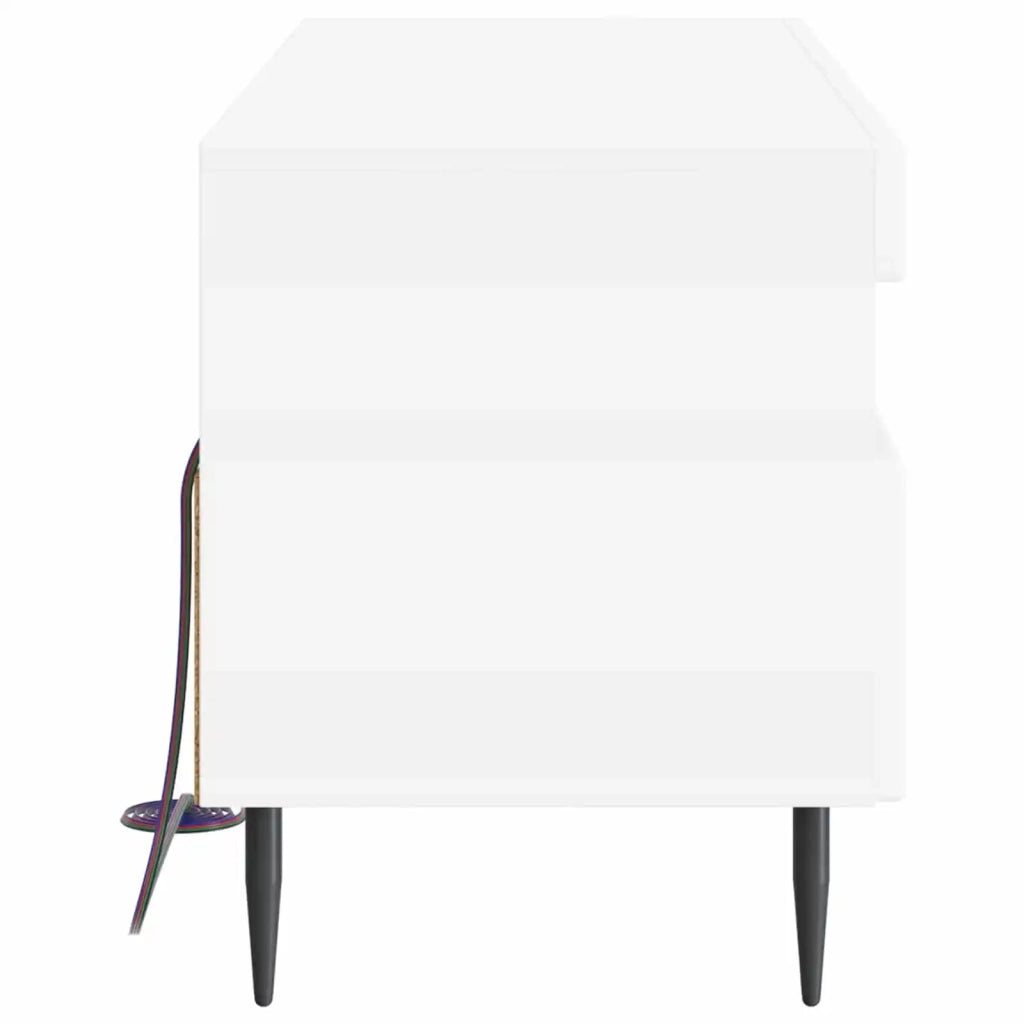 Mobile TV LED Bianco Legno ingegnerizzato 896995
