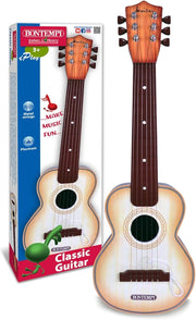 Chitarra Classica in Plastica da 55 cm per Giochi Musicali Leggeri e Divertenti,Bontempi,Eta 3+