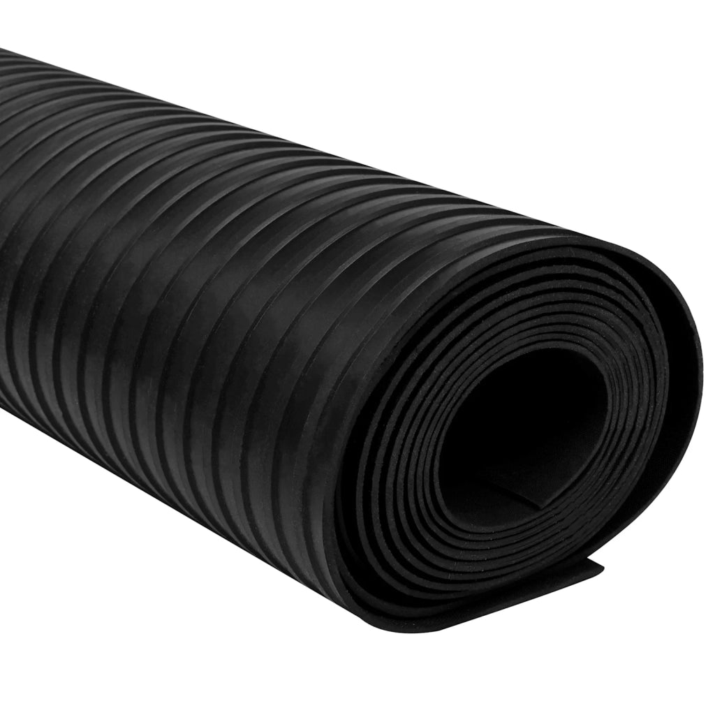 Tappeto per pavimento Nero 1,5 x 4 m Gomma 42046729