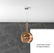 SOSP. OTTONE SAT. 1 LUCE MEDIA RAME 1155OS-SM-RA