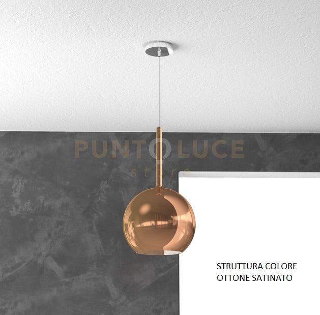 SOSP. OTTONE SAT. 1 LUCE MEDIA RAME 1155OS-SM-RA