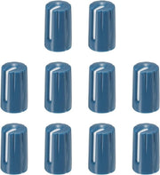 Potenziometro a manopola per chitarra e amplificatore - Nero blu scuro e Bianco - 10 pezzi